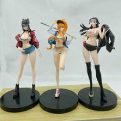海贼 航海王 GK 街头潮牌潮流女帝罗宾娜美 手办雕像模型